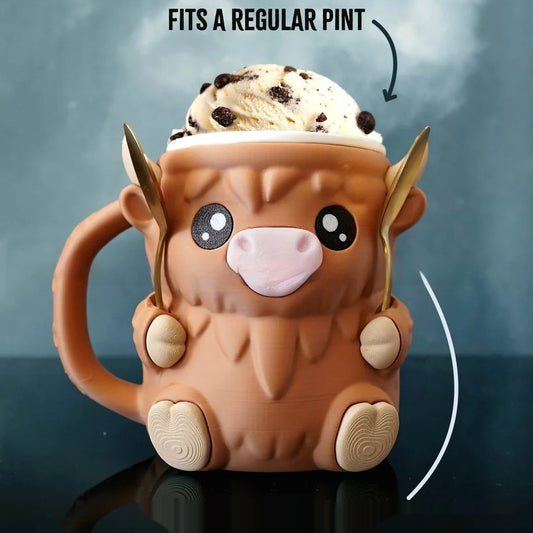 Classic ice-cream holder